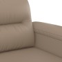 Juego de sofás con cojines 2 piezas cuero sintético capuchino de , Sofás - Ref: Foro24-3202376, Precio: 493,95 €, Descuento: %