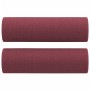 Juego de sofás con cojines 3 piezas tela rojo tinto de , Sofás - Ref: Foro24-3201630, Precio: 543,00 €, Descuento: %