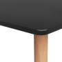 Mesa alta de cocina negro 120x60x105 cm en Mesas de comedor | Comprar online en Foru.es