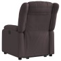 Sillón eléctrico reclinable elevable de tela marrón oscuro de , Sillones - Ref: Foro24-3205345, Precio: 334,07 €, Descuento: %