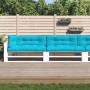 Cojines para asiento de palets 5 piezas tela turquesa de , Cojines para sillas y sofás - Ref: Foro24-3217143, Precio: 174,41 ...