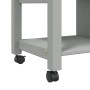 Carrito de cocina MONZA madera maciza de pino 84x40x90 cm de , Carros de cocina y comedor - Ref: Foro24-376116, Precio: 208,9...