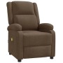 Sillón de masaje eléctrico tela marrón de , Sillones de masaje eléctricos - Ref: Foro24-348449, Precio: 219,43 €, Descuento: %