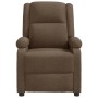 Sillón de masaje eléctrico tela marrón de , Sillones de masaje eléctricos - Ref: Foro24-348449, Precio: 219,43 €, Descuento: %