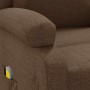 Sillón de masaje eléctrico tela marrón de , Sillones de masaje eléctricos - Ref: Foro24-348449, Precio: 219,43 €, Descuento: %