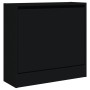 Zapatero de madera de ingeniería negro 60x21x57 cm de , Zapateros y organizadores de calzado - Ref: Foro24-839883, Precio: 48...