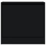 Zapatero de madera de ingeniería negro 60x21x57 cm de , Zapateros y organizadores de calzado - Ref: Foro24-839883, Precio: 48...