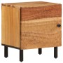 Mesita de noche de madera maciza de acacia 40x33x46 cm de , Mesitas de noche - Ref: Foro24-356851, Precio: 52,08 €, Descuento: %