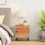 Mesita de noche de madera maciza de acacia 40x33x46 cm de , Mesitas de noche - Ref: Foro24-356851, Precio: 52,08 €, Descuento: %