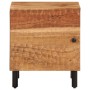 Mesita de noche de madera maciza de acacia 40x33x46 cm de , Mesitas de noche - Ref: Foro24-356851, Precio: 52,08 €, Descuento: %