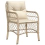 Set comedor de jardín 7 pzas con cojines ratán sintético beige de , Conjuntos de jardín - Ref: Foro24-3212149, Precio: 705,30...