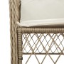 Set comedor de jardín 7 pzas con cojines ratán sintético beige de , Conjuntos de jardín - Ref: Foro24-3212149, Precio: 705,30...