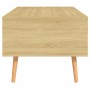Mesa de centro madera de ingeniería roble Sonoma 100x49,5x43 cm en Mesas de centro | Comprar online en Foru.es