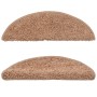 Alfombrillas de escalera 10 unidades beige 56x17x3 cm de vidaXL, Alfombrillas para escalones - Ref: Foro24-149787, Precio: 47...