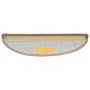 Alfombrillas de escalera 10 unidades beige 56x17x3 cm de vidaXL, Alfombrillas para escalones - Ref: Foro24-149787, Precio: 47...