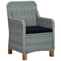 Juego de comedor para jardín de 5 piezas gris claro de vidaXL, Conjuntos de jardín - Ref: Foro24-3067849, Precio: 607,54 €, D...