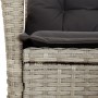 Set comedor jardín 7 pzas y cojines ratán sintético gris claro de , Conjuntos de jardín - Ref: Foro24-3213289, Precio: 778,07...