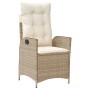 Set comedor de jardín 7 pzas con cojines ratán sintético beige de , Conjuntos de jardín - Ref: Foro24-3213240, Precio: 940,92...