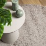 Alfombra peluda de pelo largo moderna PAMPLONA beige Ø 160 cm de , Alfombras - Ref: Foro24-375224, Precio: 62,02 €, Descuento: %