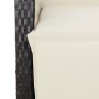Mesita y sillas con cojines 3 piezas ratán sintético negro de , Conjuntos de jardín - Ref: Foro24-3212514, Precio: 397,78 €, ...