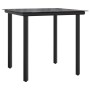 Set de muebles jardín 5 pzas con cojines ratán sintético negro de , Conjuntos de jardín - Ref: Foro24-3212301, Precio: 511,45...