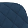 Sillas de comedor 2 unidades terciopelo azul de , Sillas de comedor - Ref: Foro24-344778, Precio: 117,14 €, Descuento: %