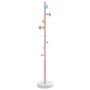 Perchero de hierro con recubrimiento en polvo rosa 172 cm de , Percheros para sombreros y abrigos - Ref: Foro24-377097, Preci...