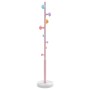 Perchero de hierro con recubrimiento en polvo rosa 172 cm de , Percheros para sombreros y abrigos - Ref: Foro24-377097, Preci...