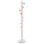 Perchero de hierro con recubrimiento en polvo rosa 172 cm de , Percheros para sombreros y abrigos - Ref: Foro24-377097, Preci...