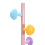Perchero de hierro con recubrimiento en polvo rosa 172 cm de , Percheros para sombreros y abrigos - Ref: Foro24-377097, Preci...