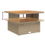 Set de comedor jardín con cojines 4 pzas ratán sintético beige de , Conjuntos de jardín - Ref: Foro24-3277356, Precio: 594,12...