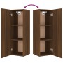 Set de muebles para TV 4 pzas madera contrachapada marrón roble de , Muebles TV - Ref: Foro24-3114205, Precio: 172,95 €, Desc...