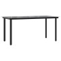 Juego de comedor de jardín 5 piezas ratán PVC negro de , Conjuntos de jardín - Ref: Foro24-3156544, Precio: 418,43 €, Descuen...