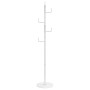 Perchero de hierro con recubrimiento en polvo blanco 183 cm de , Percheros para sombreros y abrigos - Ref: Foro24-377106, Pre...