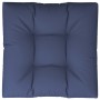 Cojín para sofá de palets de tela azul marino 80x80x12 cm de , Cojines para sillas y sofás - Ref: Foro24-377897, Precio: 39,1...