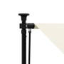 Toldo retráctil de tela y acero crema 150x150 cm de , Toldos - Ref: Foro24-368744, Precio: 72,29 €, Descuento: %