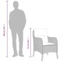 Set de muebles jardín 5 pzas con cojines ratán sintético negro de , Conjuntos de jardín - Ref: Foro24-3211908, Precio: 507,89...
