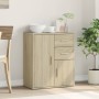 Aparador de madera de ingeniería roble Sonoma 60x31x70 cm de , Aparadores - Ref: Foro24-840480, Precio: 84,43 €, Descuento: %