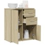 Aparador de madera de ingeniería roble Sonoma 60x31x70 cm de , Aparadores - Ref: Foro24-840480, Precio: 84,43 €, Descuento: %