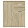 Aparador de madera de ingeniería roble Sonoma 60x31x70 cm de , Aparadores - Ref: Foro24-840480, Precio: 84,43 €, Descuento: %