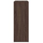 Aparador de madera de ingeniería roble marrón 60x31x84 cm de , Aparadores - Ref: Foro24-840505, Precio: 91,27 €, Descuento: %