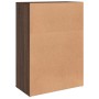 Aparador de madera de ingeniería roble marrón 60x31x84 cm de , Aparadores - Ref: Foro24-840505, Precio: 91,27 €, Descuento: %