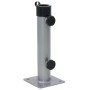 Base de sombrilla para mástil Ø38/48 mm acero plateado de , Bases para sombrillas - Ref: Foro24-4003374, Precio: 19,31 €, Des...