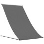 Toldo retráctil de tela y acero gris antracita 100x150 cm de , Toldos - Ref: Foro24-368750, Precio: 40,78 €, Descuento: %