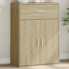 Aparador madera de ingeniería roble Sonoma 60x30x84 cm de , Aparadores - Ref: Foro24-840494, Precio: 82,23 €, Descuento: %