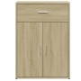 Aparador madera de ingeniería roble Sonoma 60x30x84 cm de , Aparadores - Ref: Foro24-840494, Precio: 82,23 €, Descuento: %