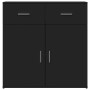 Aparadores 2 unidades madera de ingeniería negro 79x38x80 cm de , Aparadores - Ref: Foro24-3276617, Precio: 211,58 €, Descuen...