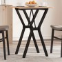 Patas de mesa de comedor estructura Y acero 40x40x73 cm de , Patas para mesas - Ref: Foro24-357927, Precio: 53,97 €, Descuent...
