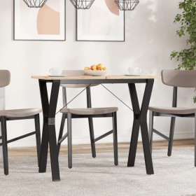 Patas de mesa de comedor estructura Y acero 80x40x73 cm de , Patas para mesas - Ref: Foro24-357933, Precio: 65,84 €, Descuent...
