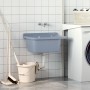Fregadero lavabo de pared resina gris 60x40x28 cm de , Fregaderos - Ref: Foro24-4002798, Precio: 86,08 €, Descuento: %